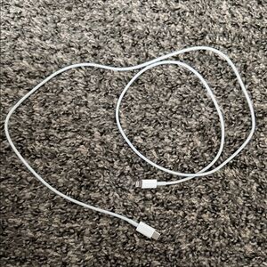 White Charging Cable
